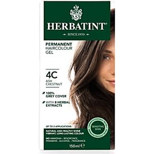 Herbatint Permanent Hair Colour Gel - Ash Chestnut Herbatint Permanent Hair Colour Gel - Ash Chestnut