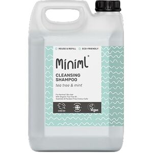 Miniml Cleansing Hair Shampoo- Tea Tree & Mint 5L Miniml Cleansing Hair Shampoo- Tea Tree & Mint 5L