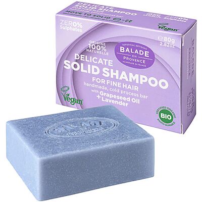 Balade En Provence Solid Shampoo - Lavender 80g Balade En Provence Solid Shampoo - Lavender 80g