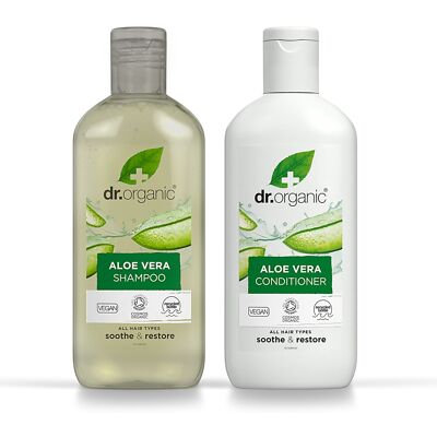 Dr Organic Aloe Vera Shampoo & Conditioner Bundle Dr Organic Aloe Vera Shampoo & Conditioner Bundle