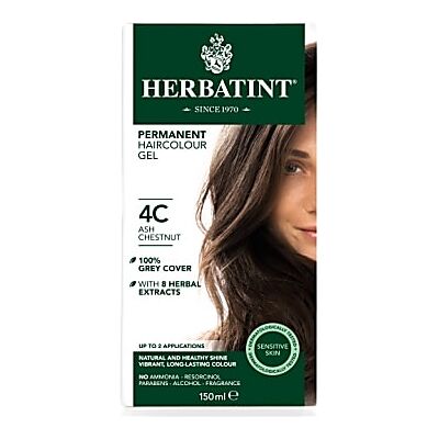 Herbatint - Ash Chestnut 4C - Hair Colour Gel Herbatint - Ash Chestnut 4C - Hair Colour Gel