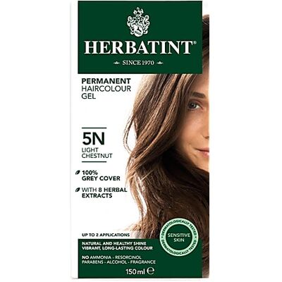 HERBATINT - Chestnut 4N - 150ml - Permanent - Hair color gel HERBATINT - Chestnut 4N - 150ml - Permanent - Hair color gel