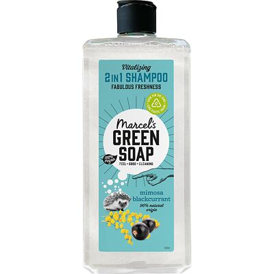 Marcel s Green Soap Marcel's Green Soap Shampoo 2in1 Mimosa & Blackcurrant Marcel s Green Soap Marcel's Green Soap Shampoo 2in1 Mimosa & Blackcurrant