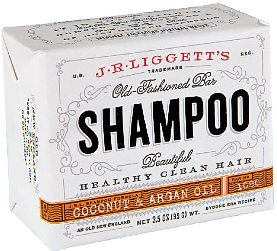 J R Liggetts J.R. Liggett's Virgin Coconut & Argan Shampoo Bar