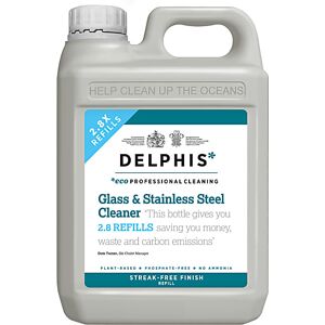Delphis Eco Glass & Stainless Steel Cleaner - 2L Delphis Eco Glass & Stainless Steel Cleaner - 2L