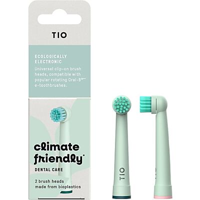 TIO Bioplastic Toothbrush Head - Compatible with Oral-B Genius, Pro, Smart, Vitality TIO Bioplastic Toothbrush Head - Compatible with Oral-B Genius, Pro, Smart, Vitality