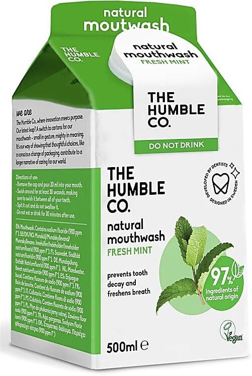 The Humble Co Mouthwash - Fresh Mint