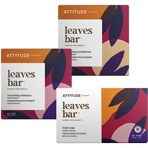 Attitude Plastic Free Travel Kit - Sandalwood Attitude Plastic Free Travel Kit - Sandalwood