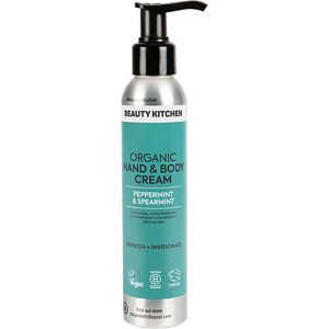 Beauty Kitchen Organic Hand & Body Cream - Peppermint & Spearmint Beauty Kitchen Organic Hand & Body Cream - Peppermint & Spearmint