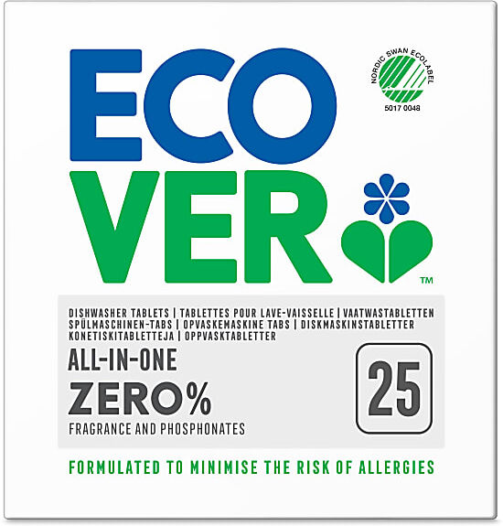 Ecover ZERO - All in One Dishwasher Tablets (25)