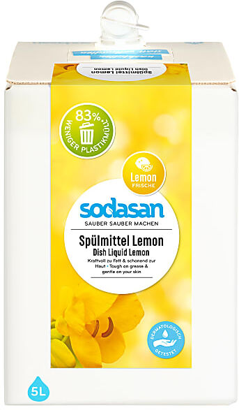 Sodasan Dishwashing Liquid Lemon 5L