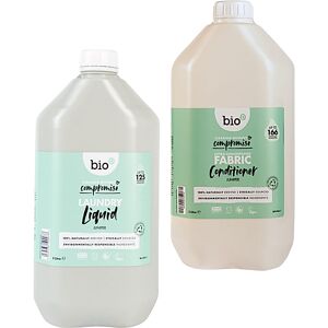 Bio-D Juniper Fabric Softener & Juniper Laundry Liquid 5L Refill Bu... Bio-D Juniper Fabric Softener & Juniper Laundry Liquid 5L Refill Bu...