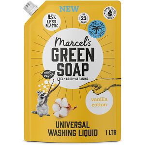 Marcel's Green Soap 1L Color-safe Vanilla Cotton Detergent - Laundry Marcel's Green Soap 1L Color-safe Vanilla Cotton Detergent - Laundry