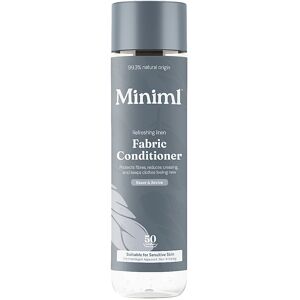 Miniml Eco Fabric Softener 1L - Fresh Linen Scented All Natural Fabric Softener for Sensitive Skin - 100% Vegan & Cruelty Free (50 Washes) Miniml Eco Fabric Softener 1L - Fresh Linen Scented All Natural Fabric Softener for Sensitive Skin - 100% Vegan & Cruelty Free (50 Washes)