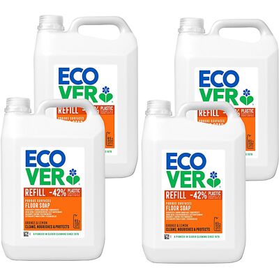 Ecover Floor Soap 5L Refill Bundle Ecover Floor Soap 5L Refill Bundle