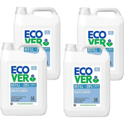 Ecover Non-Bio Laundry Liquid 5L Refill Bundle Ecover Non-Bio Laundry Liquid 5L Refill Bundle