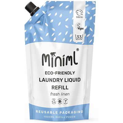 Miniml Fresh Linen Laundry Liquid - 1L Miniml Fresh Linen Laundry Liquid - 1L