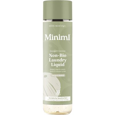 Miniml Indulgent Coconut Non-Bio Laundry Liquid Miniml Indulgent Coconut Non-Bio Laundry Liquid