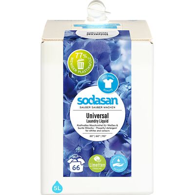 Sodasan Universal Laundry Liquid - Lime 5L Sodasan Universal Laundry Liquid - Lime 5L