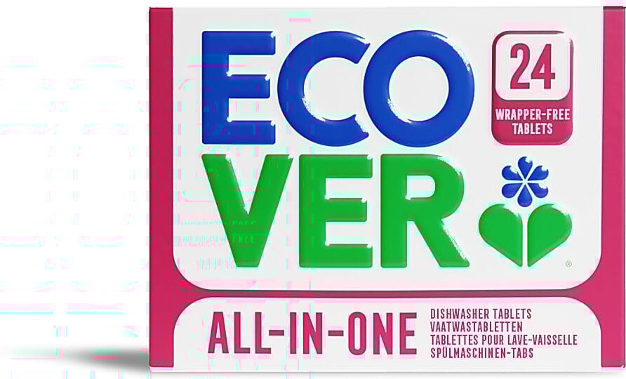 Ecover Wrapper Free All In One Dishwasher Tablets (24)