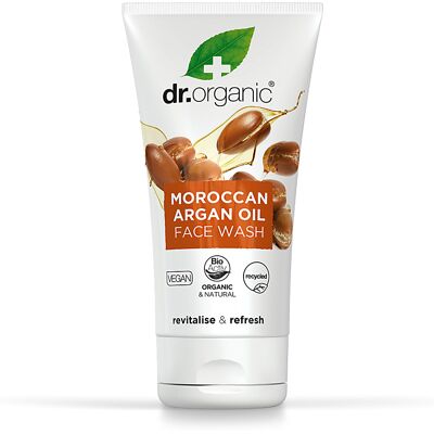 Dr Organic Moroccan Argan Oil Creamy Face Wash - Facial Cleanser 150ml Dr Organic Moroccan Argan Oil Creamy Face Wash - Facial Cleanser 150ml