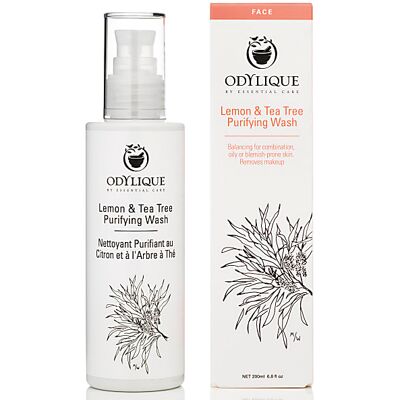Odylique by Essential Care Lemon & Tea Tree Purifying Facial Wash Odylique by Essential Care Lemon & Tea Tree Purifying Facial Wash