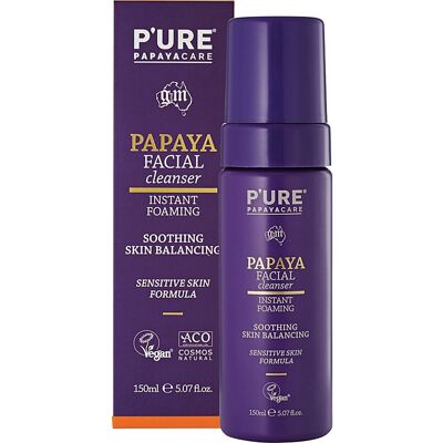 PURE Papayacare P'URE Papayacare Papaya Facial Cleanser PURE Papayacare P'URE Papayacare Papaya Facial Cleanser