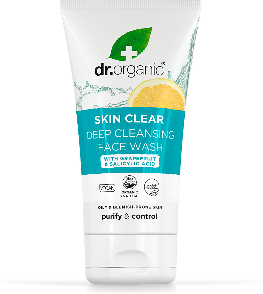 Dr Organic Skin Clear Deep Cleansing Face Wash