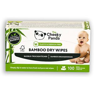 The Cheeky Panda Sustainable Bamboo Dry Wipes The Cheeky Panda Sustainable Bamboo Dry Wipes