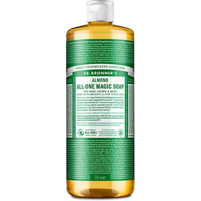 Dr. Bronner's Liquid Soap Almond (945ml) Dr. Bronner's Liquid Soap Almond (945ml)