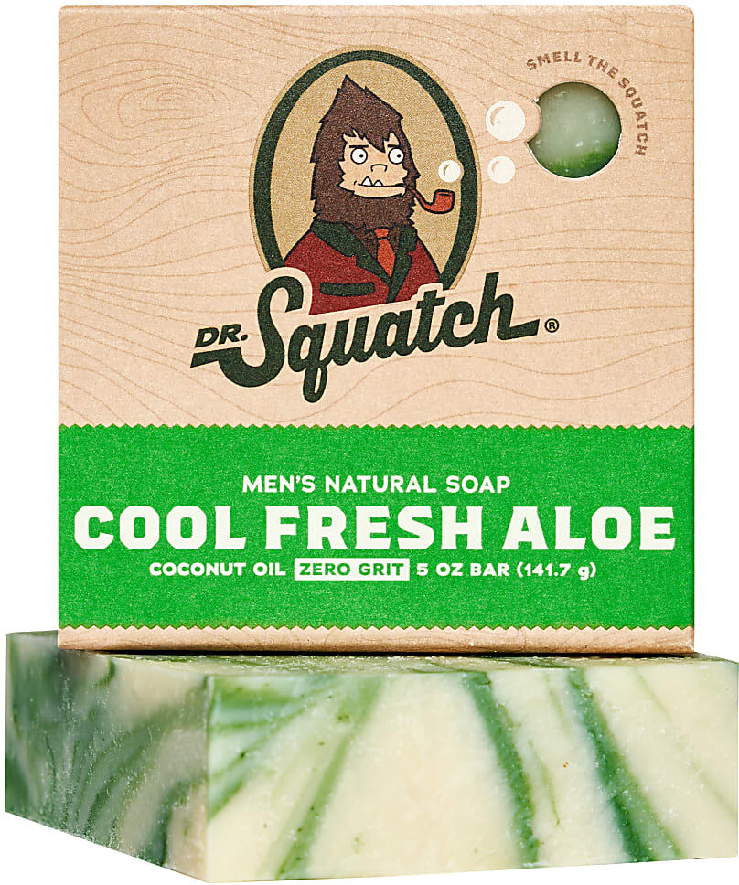 Dr Squatch Soap Bar - Cool Fresh Aloe