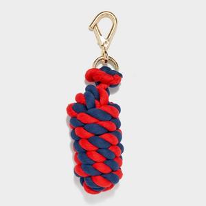 Shires Two Tone Lead Rope Navy/Red  - Size: One Size