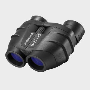 Barska Gladiator Compact Zoom 9-27 x 25 Binoculars, Black  - Black - Size: One Size