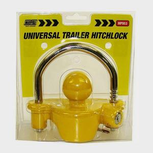 Maypole Universal Trailer Hitchlock, Yellow  - Yellow - Size: One Size