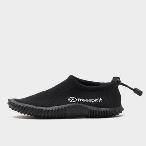 Freespirit Kids' Diving Shoe, Black  - Black - Size: 2 / EUR 34