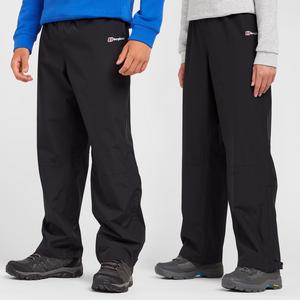 Berghaus Kids' Drift Over Trousers, Black  - Black - Size: 9-10Y