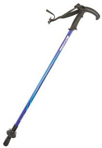 Eurohike Trekker Anti-Shock Cane Trekking Pole, Blue  - Blue - Size: One Size