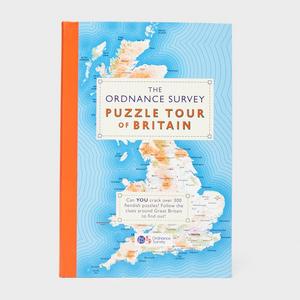 Ordnance Survey Puzzle Tour of Britain Book 2019, Blue  - Blue