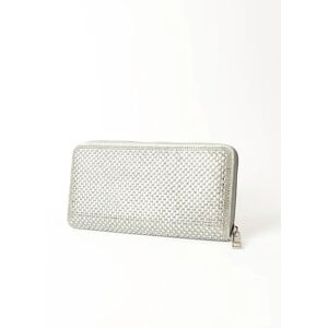 Blue Vanilla Diamante Purse - ONE / SILVER -