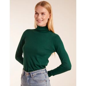 Blue Vanilla Roll Neck Jumper - XXL / JADE - female