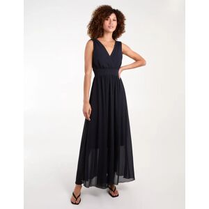 Blue Vanilla Maxi Crossover Dress - S/M / NAVY - female