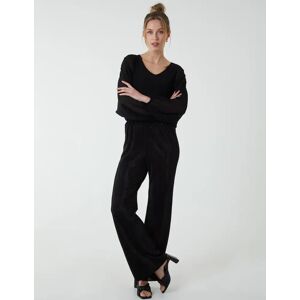 Blue Vanilla Pleat Trouser - S/M / BLACK - female