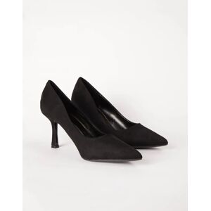 Blue Vanilla Classic Suede Heels - UK 3 (EU 36) / BLACK - female