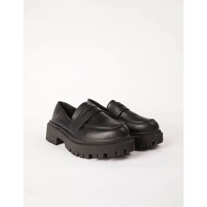 Blue Vanilla Classic Chunky Loafers - UK 7 (EU 40) / BLACK - female