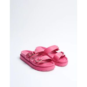 Blue Vanilla Two Strap Buckle Sandals - UK 5 (EU 38) / PINK - female