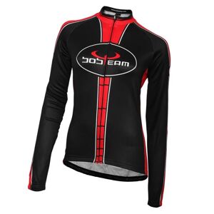 Cycle jersey, BOBTEAM Infinity Women's Long Sleeve Jersey, size XL, Bike gear