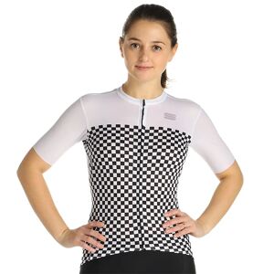 SPORTFUL Checkmate Women's Jersey, size L, Cycling jersey, Cycling clothing