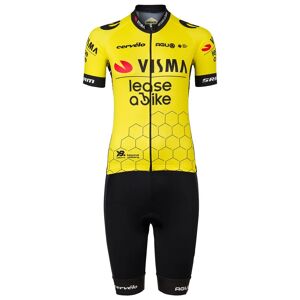 AGU Set Visma Lease a Bike Damen 2024 Women's Set (cycling jersey + cycling shorts) Set (2 pieces)