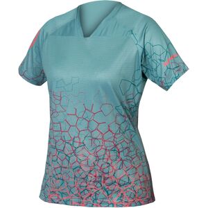 ENDURA Singletrack Print Women's Bike Shirt Bikeshirt, size S, Cycling jersey, Cycle gear