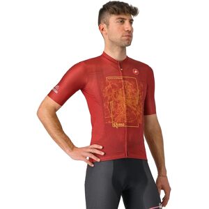 Castelli GIRO D'ITALIA Roma 2024 Short Sleeve Jersey, for men, size L, Cycling shirt, Cycle clothing